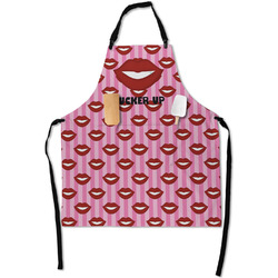 Lips (Pucker Up) Apron With Pockets