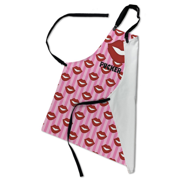 Lips (Pucker Up) Apron - Folded