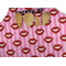 Lips (Pucker Up) Apron - Pocket Detail with Props