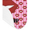 Lips (Pucker Up) Baby Bib - AFT detail