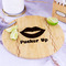 Lips (Pucker Up) Bamboo Cutting Board - In Context