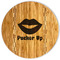 Lips (Pucker Up) Bamboo Cutting Boards - FRONT