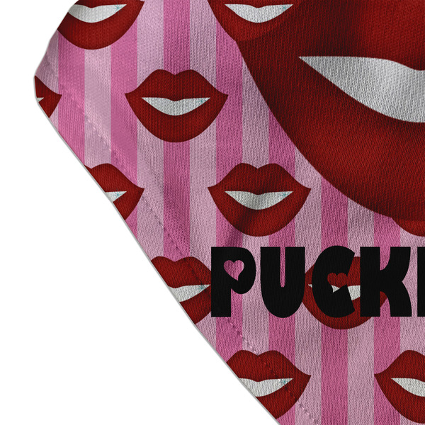 Lips (Pucker Up) Bandana Detail