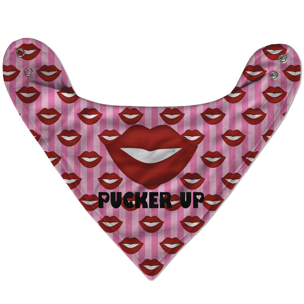 Lips (Pucker Up) Bandana Flat Approval