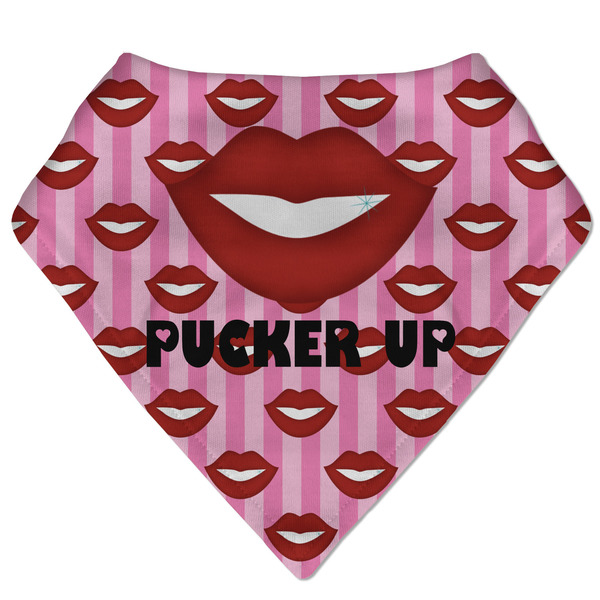 Custom Lips (Pucker Up) Bandana Bib