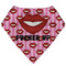 Lips (Pucker Up) Bandana Bib