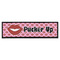 Lips (Pucker Up) Bar Mat - Large - FRONT