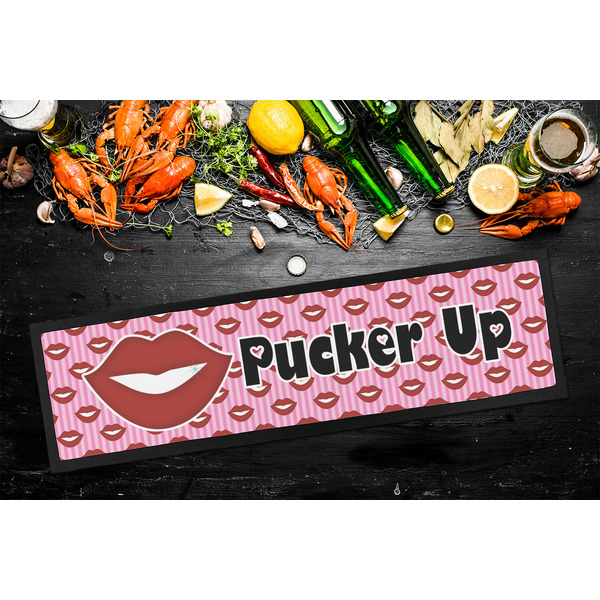 Lips (Pucker Up) Bar Mat - Large - LIFESTYLE