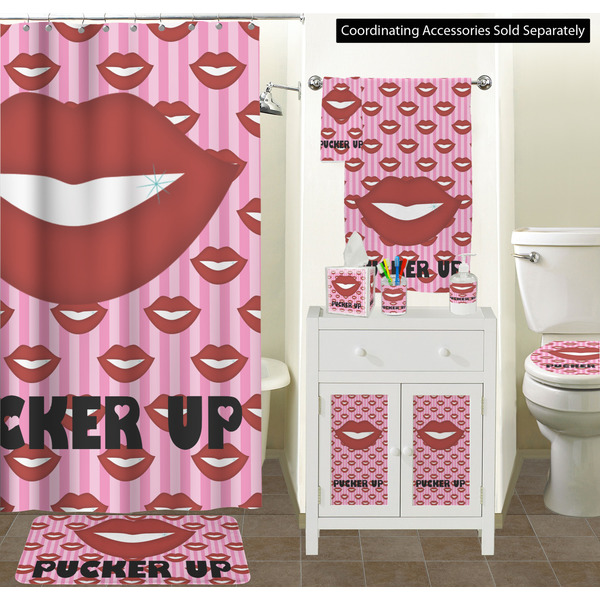 Lips (Pucker Up)  Bathroom Scene