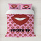Lips (Pucker Up) Bedding Set- Queen Lifestyle - Duvet