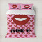 Lips (Pucker Up) Duvet Cover