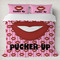Lips (Pucker Up) Bedding Set- King Lifestyle - Duvet