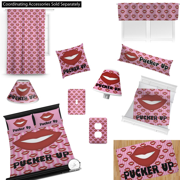 Lips (Pucker Up) Bedroom Decor & Accessories2