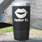 Lips (Pucker Up) 20 oz Stainless Steel Tumbler - Black - Single Sided