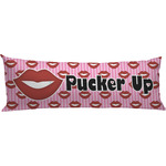 Lips (Pucker Up) Body Pillow Case