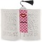 Lips (Pucker Up) Bookmark with tassel - In book