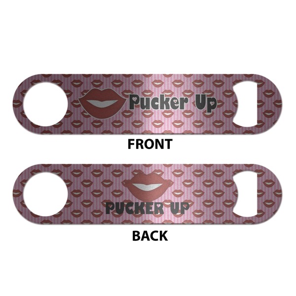 Lips (Pucker Up) Bottle Opener - Front & Back