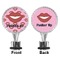 Lips (Pucker Up)  Bottle Stopper - Front and Back