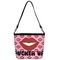Lips (Pucker Up) Bucket Bag w/ Genuine Leather Trim