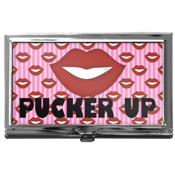 Custom Lips (Pucker Up) Business Card Case