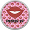 Lips (Pucker Up) Cabinet Knob - Nickel - Front
