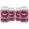Lips (Pucker Up) Can Cooler (12 oz) - Set of 4