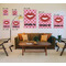 Lips (Pucker Up) Canvas Prints - Multiple Sizes