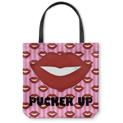 Lips (Pucker Up) Canvas Tote Bag