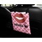 Lips (Pucker Up) Car Bag - In Use