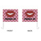 Lips (Pucker Up) Car Flag - Large - APPROVAL