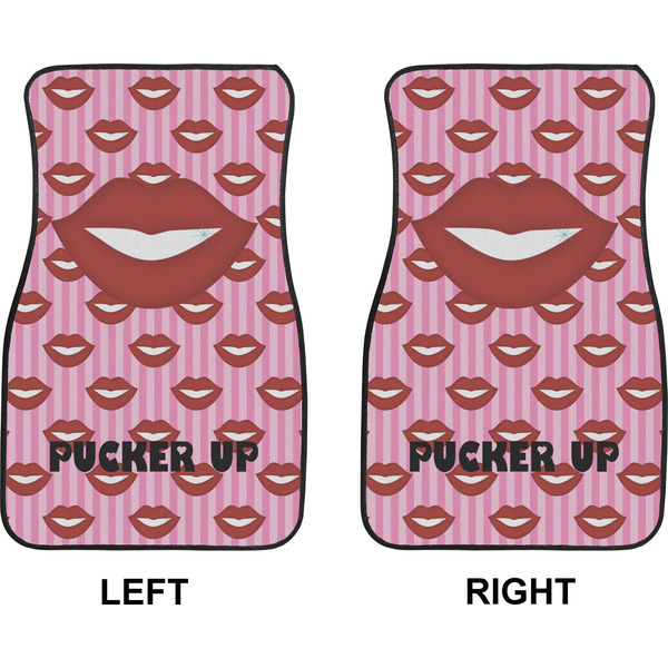 Lips (Pucker Up) Car Mat Front - Approval