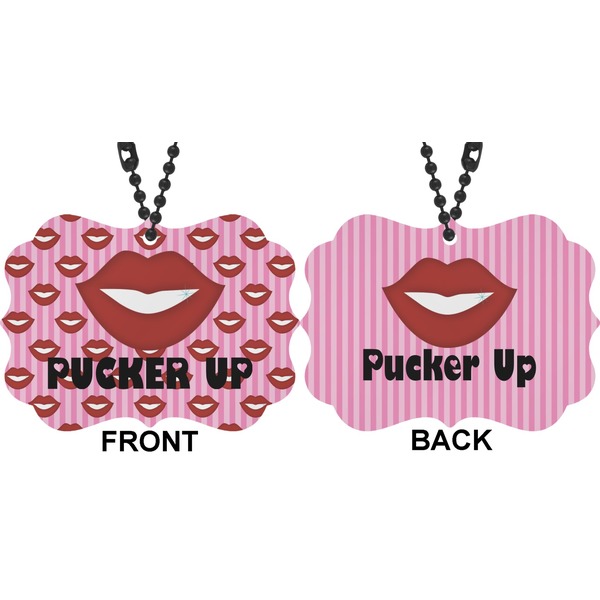 Lips (Pucker Up) Car Ornament (Approval)