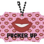 Lips (Pucker Up) Rear View Mirror Ornament
