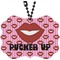 Lips (Pucker Up) Car Ornament (Front)