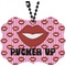 Lips (Pucker Up) Rear View Mirror Decor