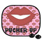 Lips (Pucker Up) Car Sun Shade- Black
