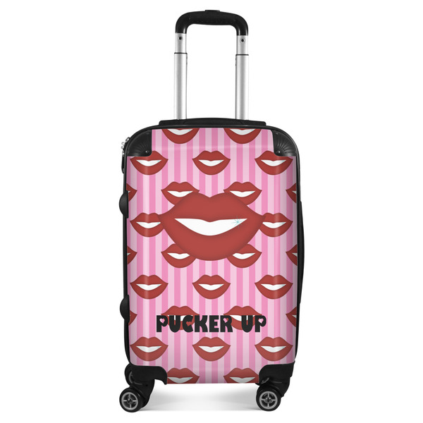 Custom Lips (Pucker Up) Suitcase - 20" Carry On