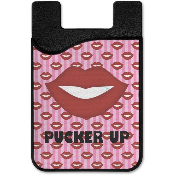 Lips (Pucker Up) Cell Phone Credit Card Holder