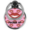 Lips (Pucker Up) Cell Phone Ring Stand & Holder - Front (Collapsed)