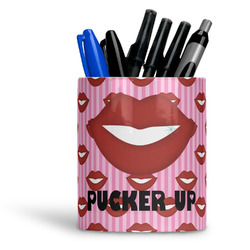 Lips (Pucker Up) Ceramic Pen Holder