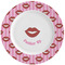 Lips (Pucker Up)  Ceramic Plate w/Rim