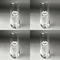 Lips (Pucker Up) Champagne Flute - Set of 4 - Approval