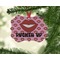 Lips (Pucker Up)  Christmas Ornament (On Tree)