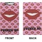 Lips (Pucker Up)  Clipboard (Legal) (Front + Back)