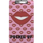 Lips (Pucker Up) Clipboard (Legal Size)