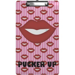 Lips (Pucker Up) Clipboard (Legal Size)