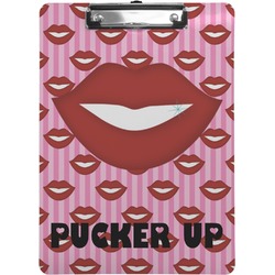 Lips (Pucker Up) Clipboard
