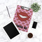 Lips (Pucker Up) Clipboard - Lifestyle Photo