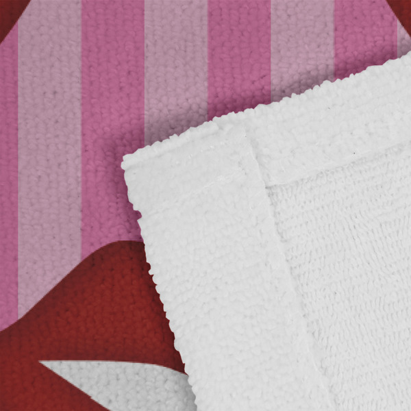 Lips (Pucker Up) Close up of Fabric