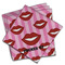 Lips (Pucker Up) Cloth Napkins - Personalized Dinner (PARENT MAIN Set of 4)